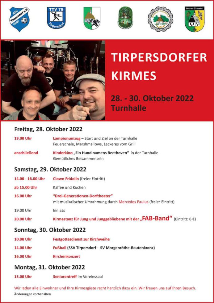 plakat kirmes